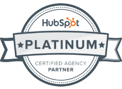 hubspot logo platinum